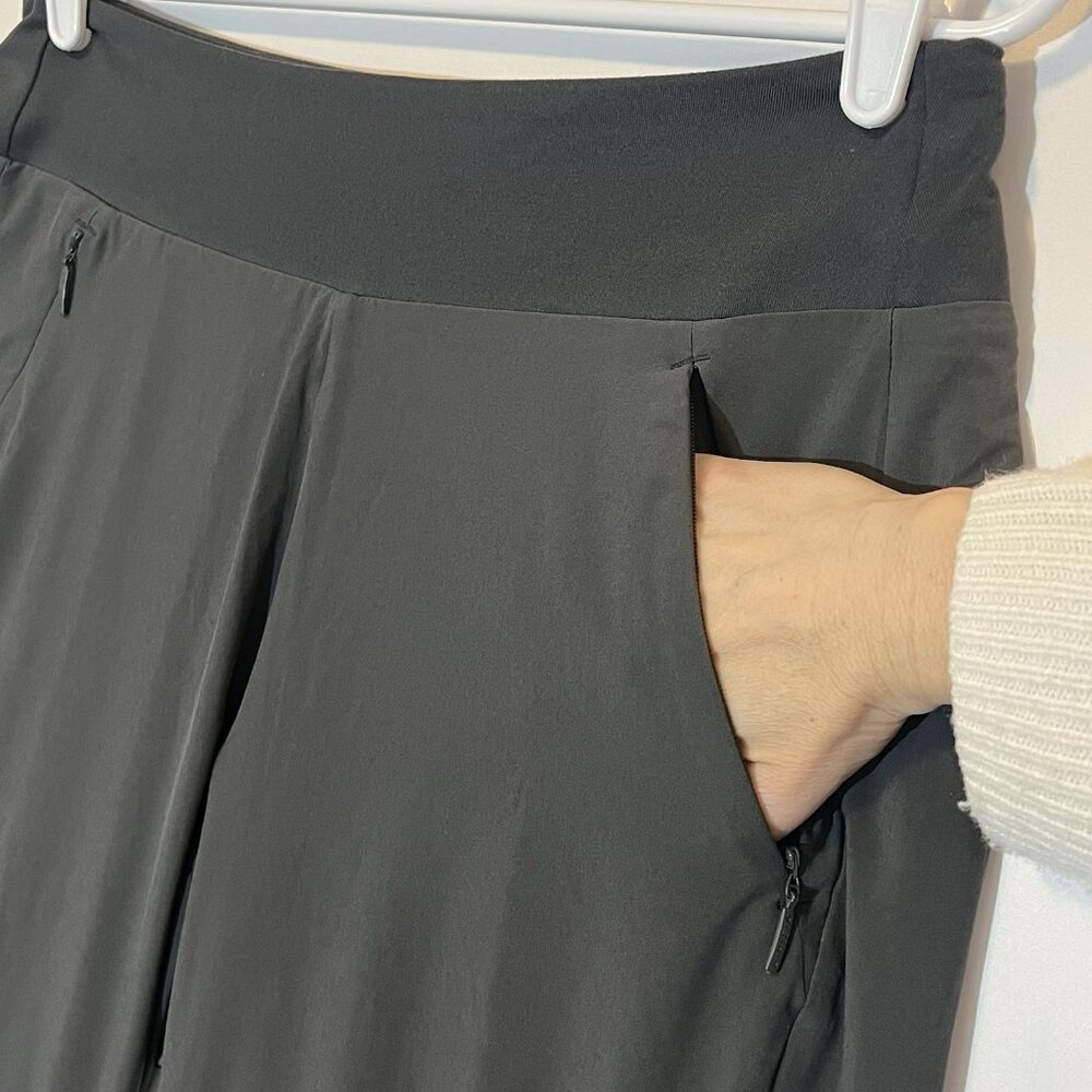 Athleta Women’s Jogger Size 8 Gray Lined Mid Rise Pockets Stretch - Picture 8 of 15